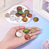 10Pcs 304 Stainless Steel Pendant Cabochon Settings DIY-TA0015-76A-7