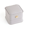 PU Leather Ring Gift Boxes X-LBOX-L005-A02-2