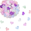 80Pcs Transparent Glass Beads GLAA-PA0001-77-1