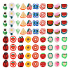  190pcs 19 style Handmade Polymer Clay Bead CLAY-TA0001-21-4