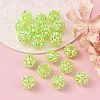 AB-Color Resin Rhinestone Beads RESI-S315-10x12-13-4