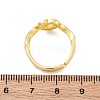 Adjustable Brass Micro Pave Clear Cubic Zirconia Rings for Women RJEW-U043-05G-5