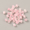 Transparent Glass Seed Beads GLAA-WH0037-01E-1