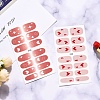 Full-Cover Wraps Nail Polish Stickers MRMJ-R088-42-D-M-3