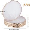 Resin Imitation Agate Coasters for Drinks MRMJ-CA0001-33-2