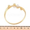304 Stainless Steel & Rhinestone Cuff Bangles BJEW-E113-01G-3