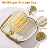 Cloth Jewelry Storage Zipper Bags with Tassel ABAG-WH0045-75-4