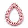 Handmade Spray Painted Reed Cane/Rattan Woven Linking Rings LS-WOVE-N007-05D-2