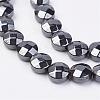 Non-magnetic Synthetic Hematite Beads G-F396-11-6mm-1