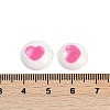 Flat Round Cartoon Resin Cabochons CRES-Q009-01F-2