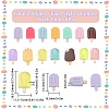 SUNNYCLUE 84Pcs 14 Styles Opaque Resin Imitation Food Cabochons RESI-SC0002-76-2