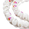 Printing Glass Beads for Necklaces Bracelets Making GLAA-B020-03A-05-4