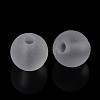Round Transparent Acrylic Beads LS-PL582-1