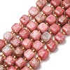 Natural Thulite Beads Strands GG-CBAC972-A19-01-2