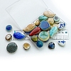 Mixed Shapes Glass Cabochons PW-WG38939-06-1