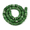 Handmade Millefiori Glass Beads Strands LAMP-T021-27B-06-2