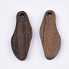 Walnut Wood Pendants WOOD-S054-29-2