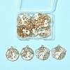 14Pcs 7 Styles Rack Plating Alloy Enamel Pendants FIND-FS0004-76-6