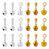 40Pcs 2 Colors Brass Pendants KK-TA0003-22-2