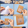 100Pcs Ractangle Kraft Paper Necklace Earring Display Cards AJEW-TA0001-26A-4