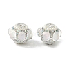 Sparkling Acrylic Rhinestone Beads CLAY-NH0003-01S-04-1