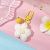 Flower Cotton Pendant Decorations HJEW-JM02916-01-1