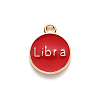Alloy Enamel Pendants LS-X-ENAM-S124-01A-07K-3