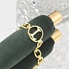 Brass Open Cuff Rings for Women RJEW-K289-01G-L-1