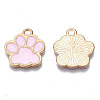 Alloy Enamel Pendants X1-ENAM-T016-22LG-RS-4