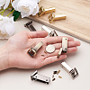 4 Set 4 Colors Zinc Alloy Bag Lock Catch Clasps FIND-GN0001-27-4