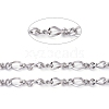 304 Stainless Steel Figaro Chains CHS-L001-138-0.8mm-4