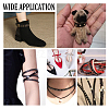 6 Rolls 6 Colors Faux Suede Cord LW-PH0002-26A-6