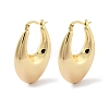 Brass Hoop Earrings EJEW-H301-02G-06-1
