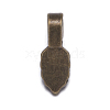 Tibetan Style Pendant Bails LS-MAB3357Y-1