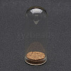 Glass Dome Cloche Cover X1-AJEW-P043-L-1