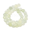 Natural New Jade Beads Strands G-H005-C16-02-3