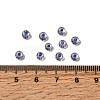 Transparent Stripe Glass Seed Beads GLAA-NH0001-06I-3