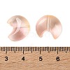 Baking Paint Transparent Glass Beads DGLA-F003-01D-3