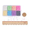 Mixed 12/0 Round Glass Seed Beads SEED-PH0006-2mm-03-4