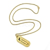 Constellation 304 Stainless Steel Micro Pave Clear Cubic Zirconia Wheat Chain Pendant Necklaces for Women Men LS-NJEW-U007-01H-2