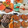 Thanksgiving 430 Stainless Steel Cookie Mold DIY-E068-01P-02-4