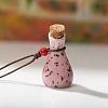 Porcelain Perfume Bottle Necklaces PW-WG52988-01-1