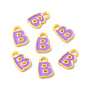 Alloy Enamel Pendants ENAM-P247-01MG-B-3