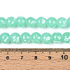 Baking Paint Glass Beads Strands DGLA-N015-8mm-07-4