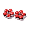 Handmade Glass Enamel Beads GLAA-K070-06G-2