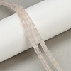 Natural Rose Quartz Beads Strands G-G202-A01-01-1