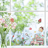 8 Sheets 8 Styles PVC Waterproof Wall Stickers DIY-WH0345-086-5