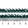Electroplate Transparent Glass Beads Strands LS-EGLA-A035-T6mm-A18-4