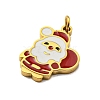 Christmas Theme Ion Plating(IP) 304 Stainless Steel Pendants STAS-O005-01H-G-2