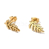 304 Stainless Steel Stud Earrings for Women EJEW-D053-01G-05-2